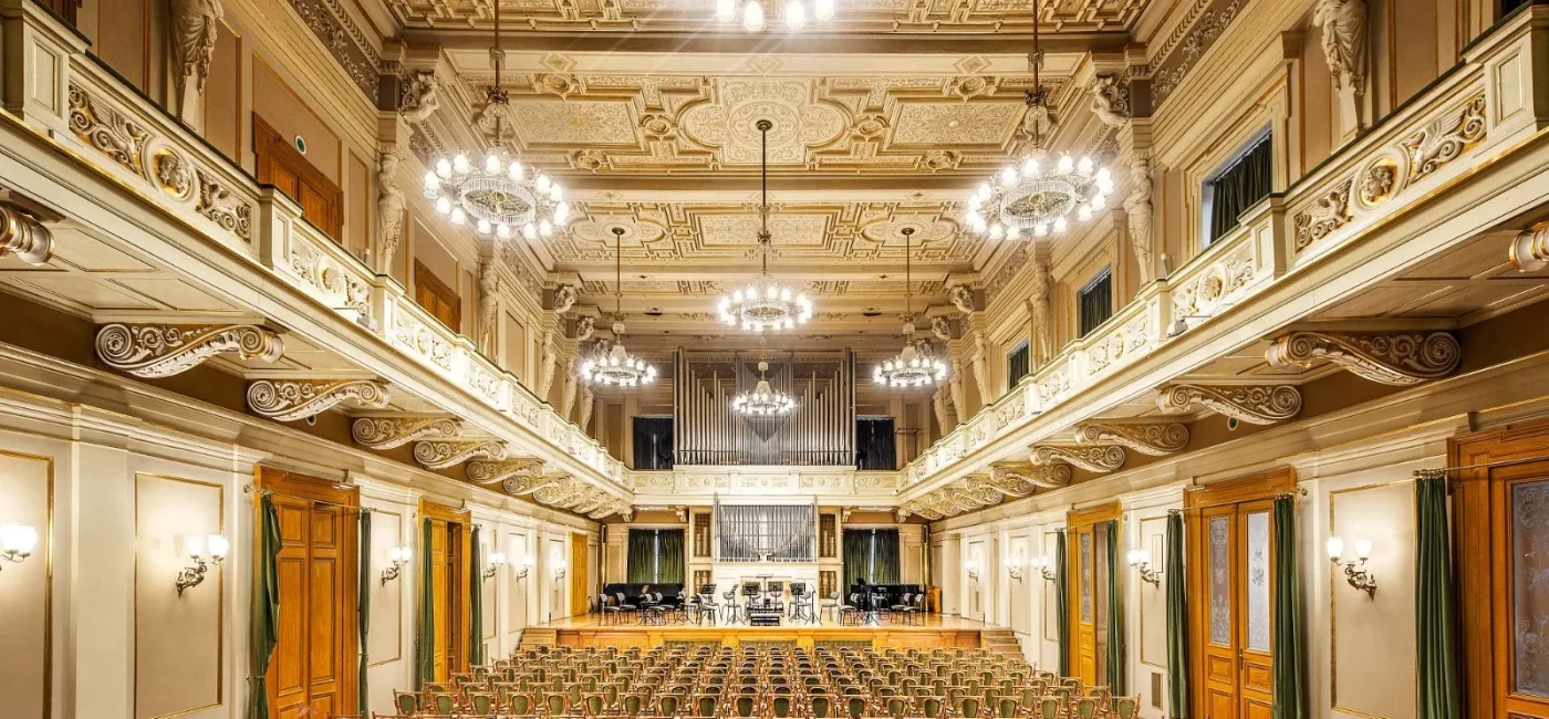 International Cast for Berlin’s Opera Gala - The Filharmonie Brno, Arkady Beryn, René Barbera, Florian Sempey and Alisa Medvedeva at the Philharmonie Berlin