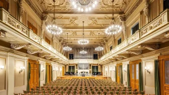International Cast for Berlin’s Opera Gala - The Filharmonie Brno, Arkady Beryn, René Barbera, Florian Sempey and Alisa Medvedeva at the Philharmonie Berlin