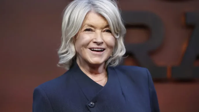 Martha Stewart smiling at an event