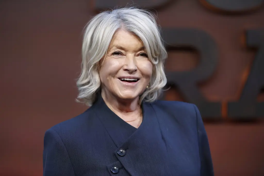 Martha Stewart smiling at an event